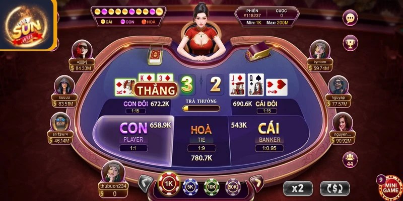 Game bài Sunwin sở hữu nhiều trò chơi hps dẫn từ truyền thống tới hiện đại