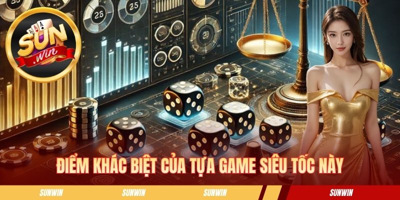 Điểm khác biệt của tựa game siêu tốc này